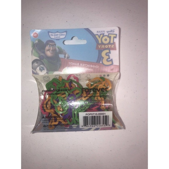 Disney Toy Story 3 Character Bandz Elastic Bracelets - 20 Bracelets - Picture 2 of 2